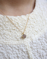 gemstone solitaire necklace