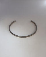 simple winding stainless bangle(stainless steel)