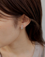 zir fleur pierce & earring