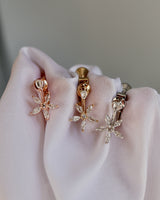 zir fleur pierce & earring