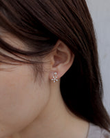 zir fleur pierce & earring