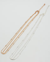 dot & smooth necklace