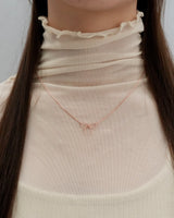 rope ribbon necklace