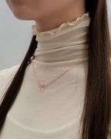 rope ribbon necklace