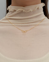 rope ribbon necklace