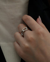 twist chain nuit ring