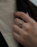 twist chain nuit ring