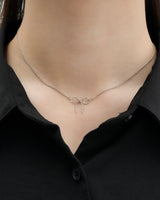 rope ribbon necklace