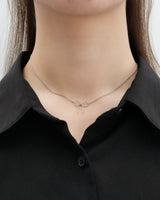 rope ribbon necklace