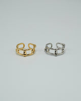 twist chain nuit ring