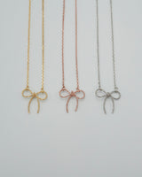 rope ribbon necklace
