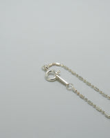 crystal chain necklace (silver925)