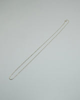 crystal chain necklace (silver925)