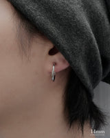 minimal hoop earring(stainless steel)