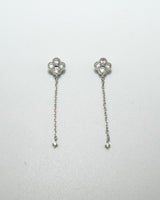 clover chain magnetic earring