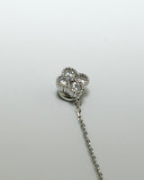 clover chain magnetic earring