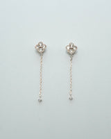 clover chain magnetic earring