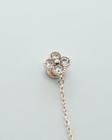 clover chain magnetic earring