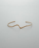 mat wave cuff bangle