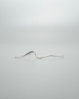 mat wave cuff bangle