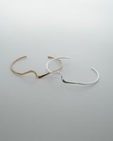 mat wave cuff bangle