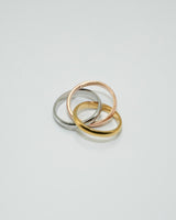 triple union stainless ring