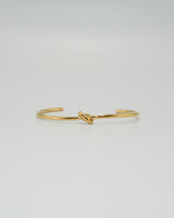knot stainless bangle (stainless steel)