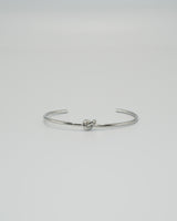 knot stainless bangle (stainless steel)