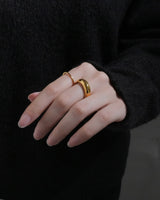 smooth volume stainless ring (stainless steel)