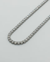 clear strand stainless necklace (stainless steel)