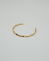 twist line stainless bangle (stainless steel)