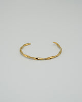 twist line stainless bangle (stainless steel)