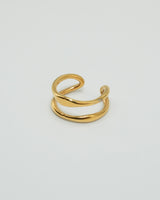 dual curve stainless ring (stainless steel)