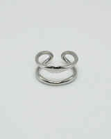 dual curve stainless ring (stainless steel)