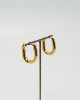 bold oval stainless pierce (stainless steel)