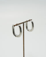 bold oval stainless pierce (stainless steel)