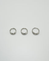 dual crossover stainless ring (stainless steel)