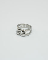 knot link stainless ring (stainless steel)