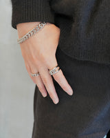 knot link stainless ring (stainless steel)