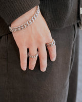 knot link stainless ring (stainless steel)