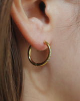 cubic zir mini hoop pierce(stainless steel)