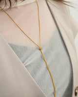 nfinite sliding lariat necklace(stainless steel)