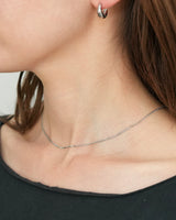 Twist Screw Chain Necklace(stainless steel)