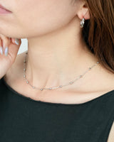 Station Ball Necklace(stainless steel)