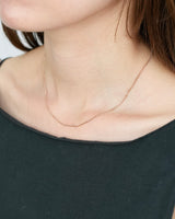 Twist Screw Chain Necklace(stainless steel)