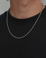 Ball Chain Necklace(stainless steel)