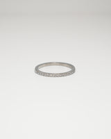 Minimal Cubic Zirconia Ring