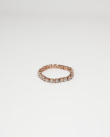 zir tennis eternity ring(stainless steel)