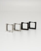 square hoop pierce(stainless steel)