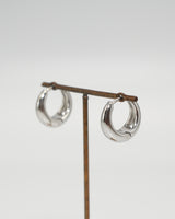 mini plump hoop pierce (stainless steel)